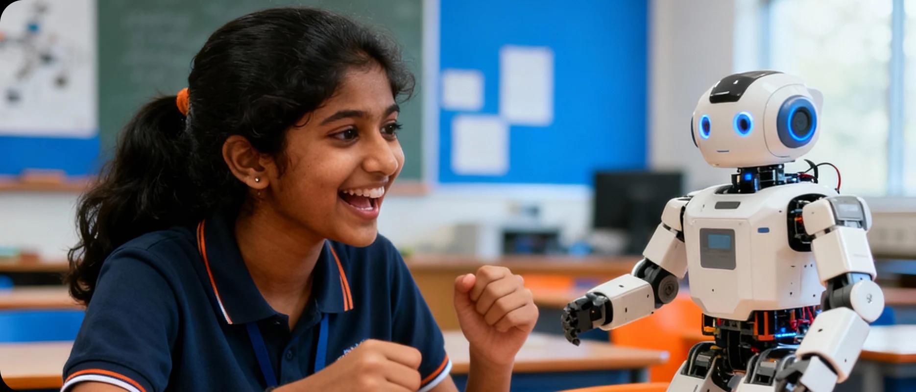 Students in industry exposure session